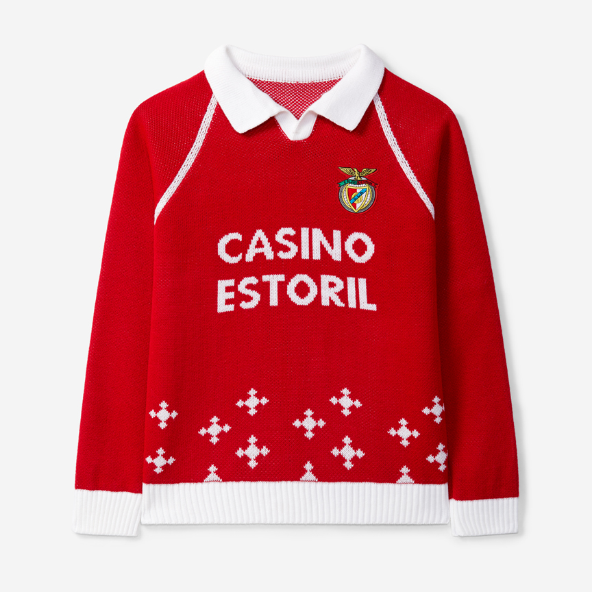 SL Benfica Casino Estoril Christmas Retro Sweatshirt