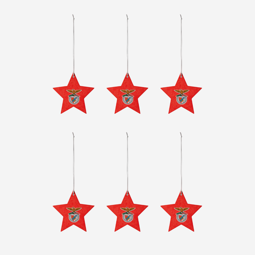 Conjunto Estrelas de Natal SL Benfica