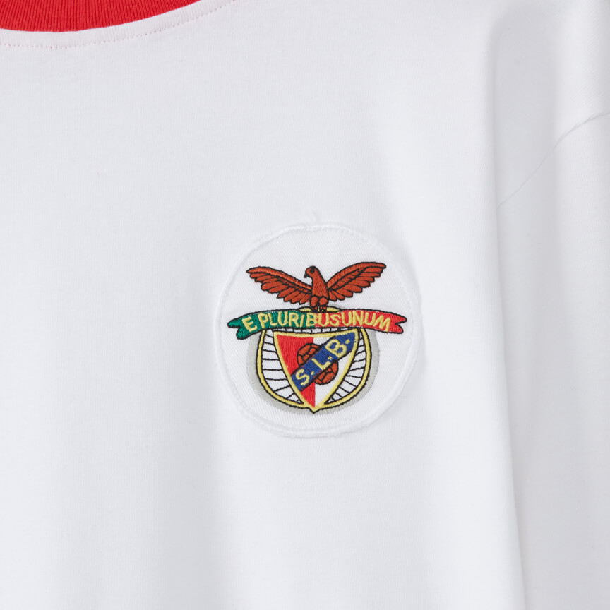 Camisola Retro do Benfica Eusébio Bola de Ouro 1965