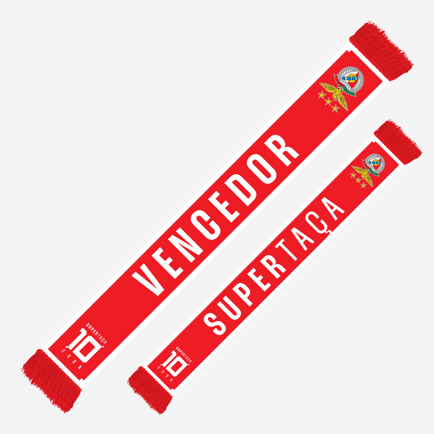 SL Benfica Super Cup 2025-2026 Winner Scarf