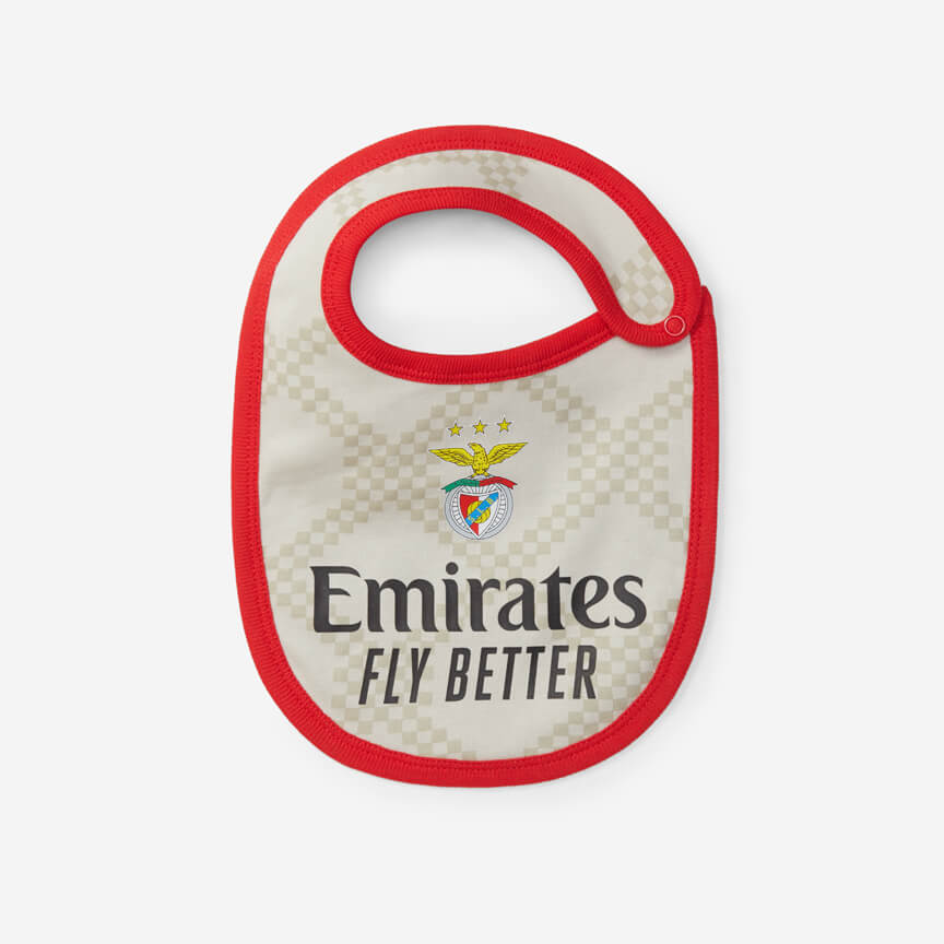Réplica Babero 2º Equipación Beige SL Benfica 2025-2026