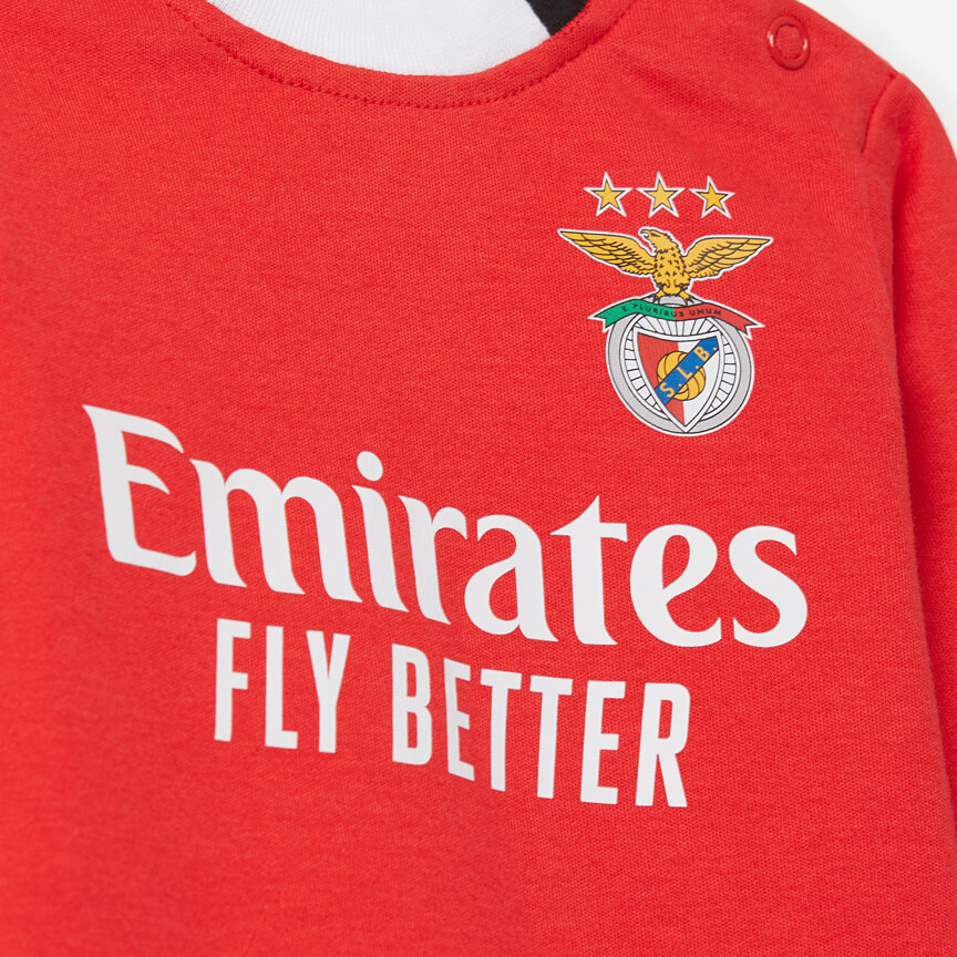Babygrow Réplica Equipamento Principal SL Benfica 2025-2026