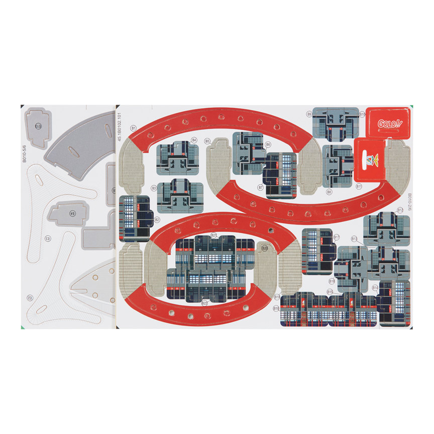 Puzzle 3D con Imagen Del Estadio Da Luz