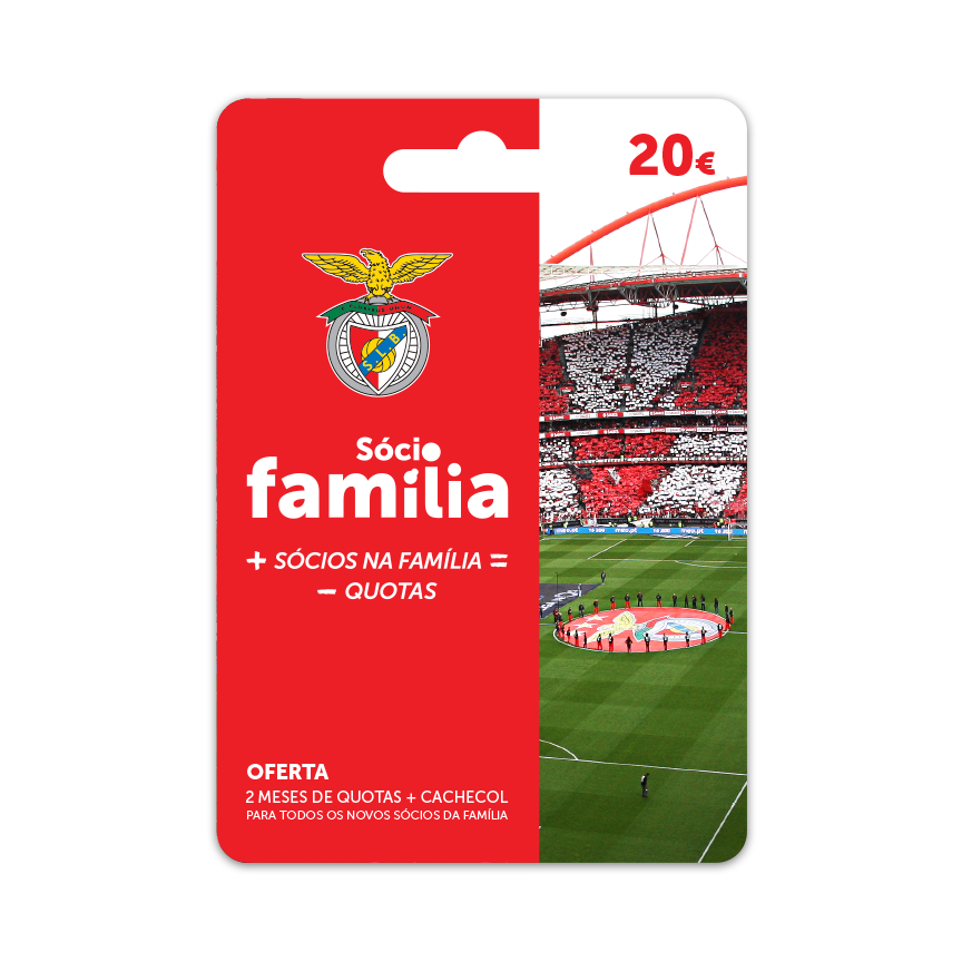 Kit Sócio Família Benfica