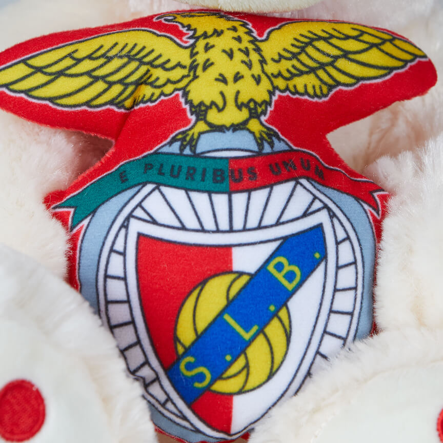 Urso de Peluche com Logo SL Benfica