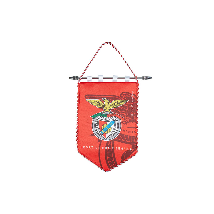 Galhardete Vermelho com logo Benfica