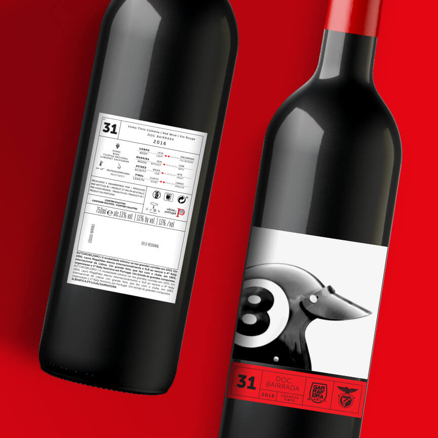 Garrafeira Benfica Vinho 31 DOC Bairrada