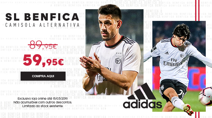 Camisola Alternativa Adidas Benfica