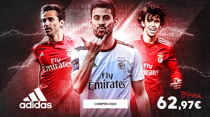 Descontos Camisolas Adidas Benfica