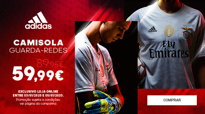 Camisola Guarda-Redes Adidas Benfica