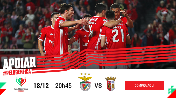 Bilhetes Taça Portugal Benfica Braga 
