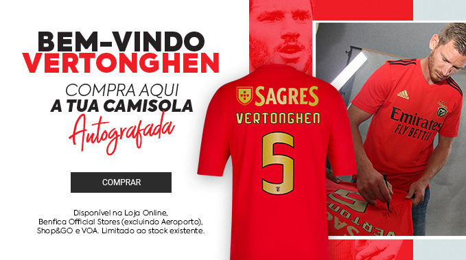 Camisola Autografada Vertonghen Benfica