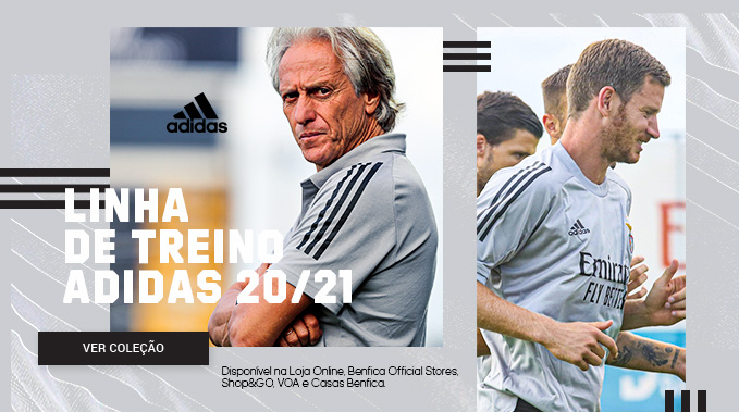 Linha Treino Adidas Benfica 20/21