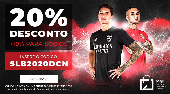 DIAS DAS COMPRAS NA NET 2020  - BENFICA
