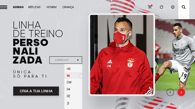 Linha Treino Personalizada