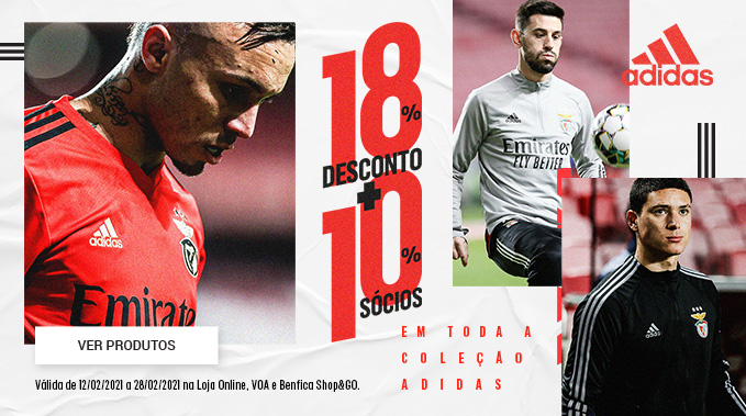 Até 28% Desconto em toda a Coleção Adidas