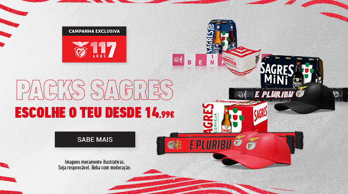Packs Sagres x SL Benfica