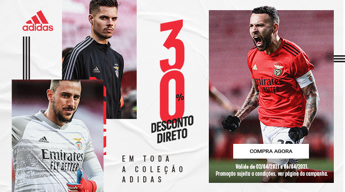 30% Desconto Direto Adidas