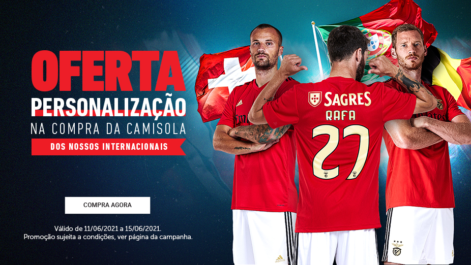 Oferta Personalização das Camisolas