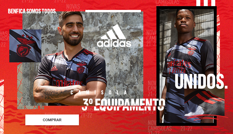 Nova 3ª Camisola Benfica Adidas