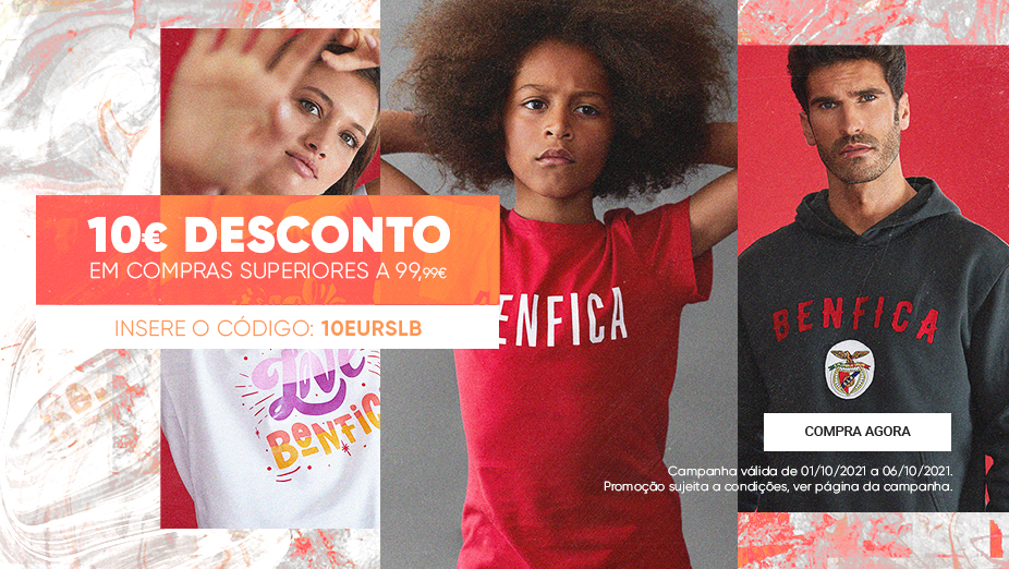 10% Desconto com o Voucher 10EURSLB na Loja Online