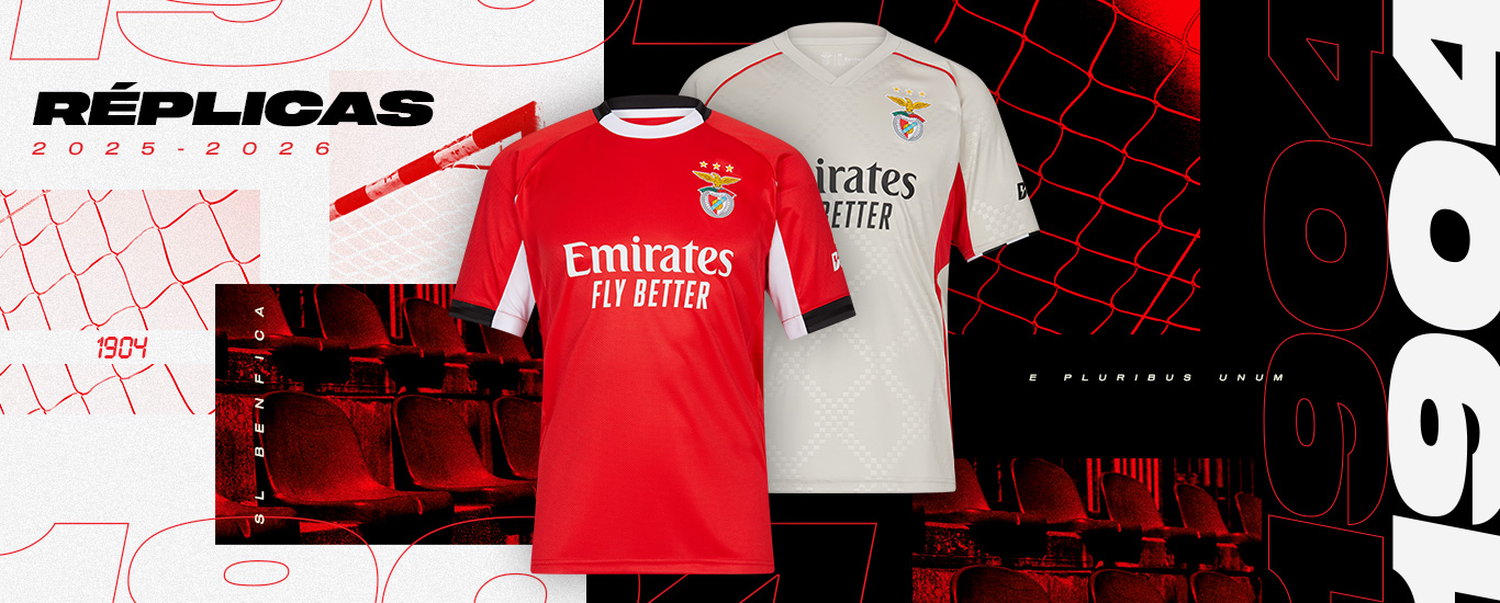 Réplicas SL Benfica 2025-2026