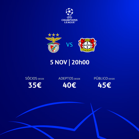 UCL SL Benfica Bayer 04 Leverkusen